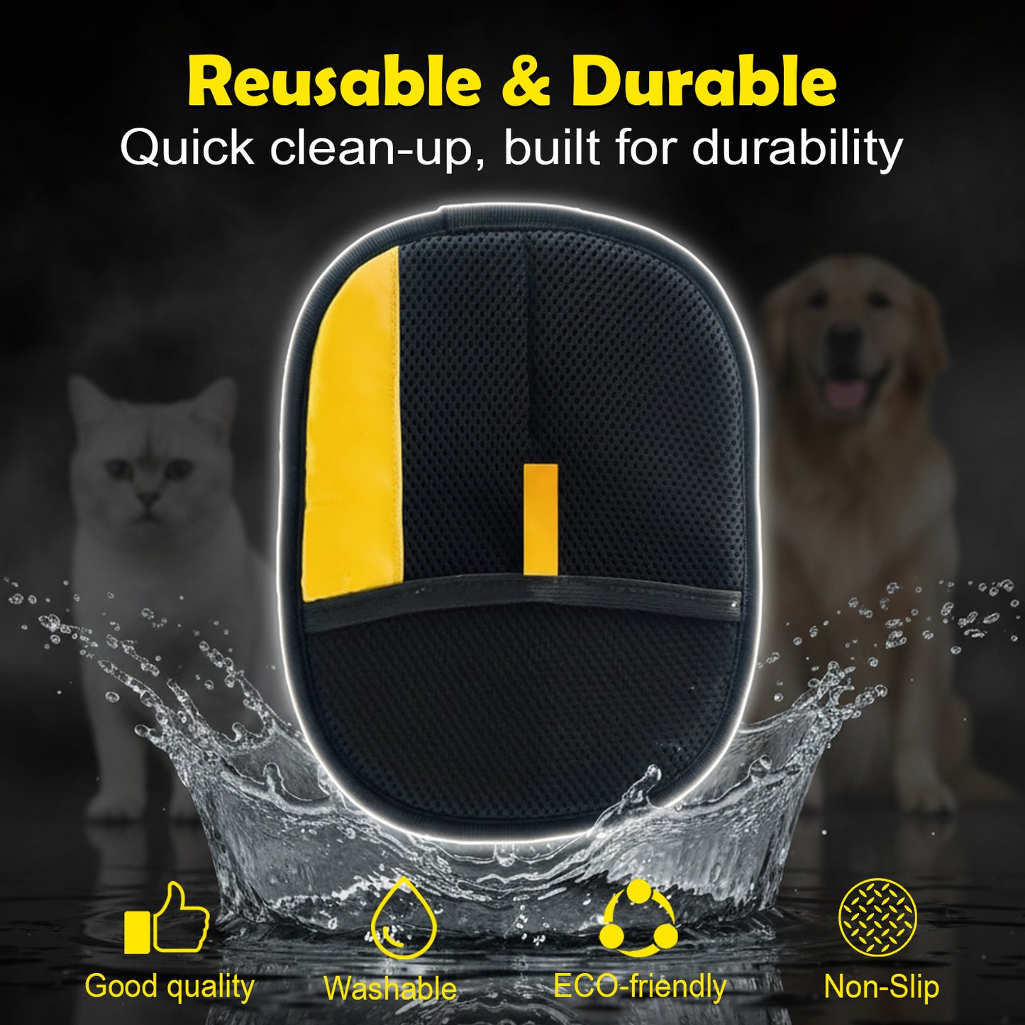 Electrostatic Pet Hair Remover Glove